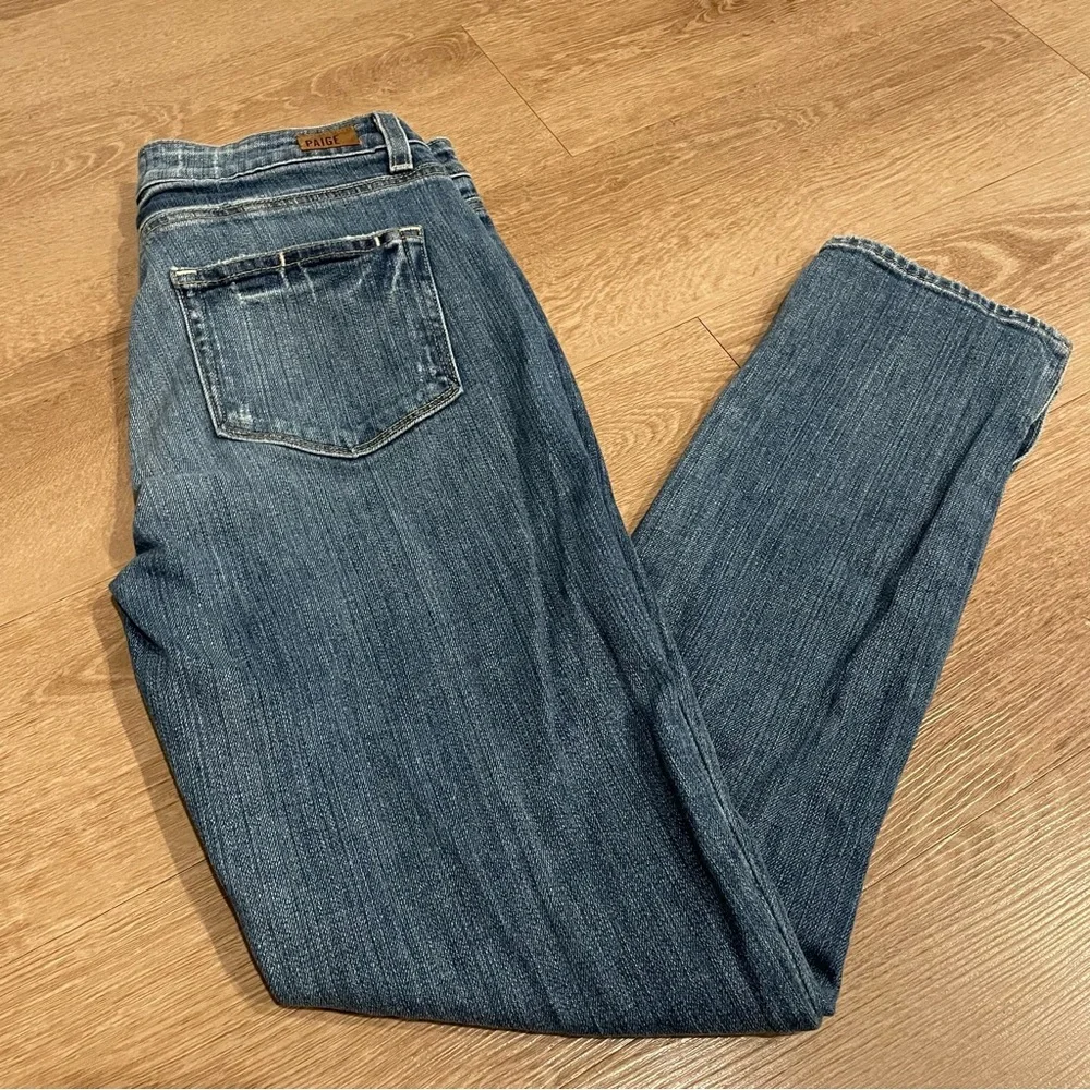 Paige hoxton ankle peg skinny jeans size 27 inseam 26” - Picture 1 of 7